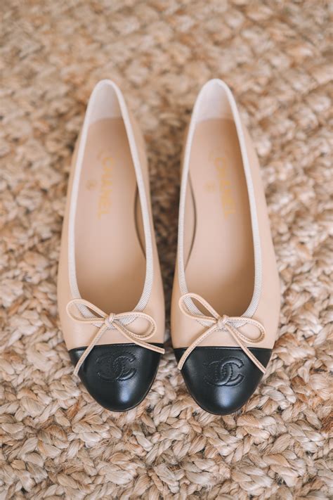 chanel ballet flats with ankle strap|chanel flats 9 inch.